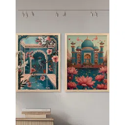 WALLLANE Brown Wood Wall Art-picture-13