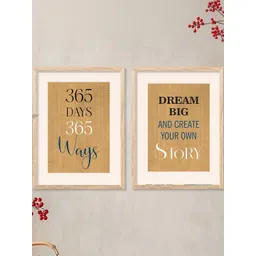 WALLLANE Brown Wood Wall Art-picture-14