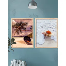 WALLLANE Brown Wood Wall Art-picture-16