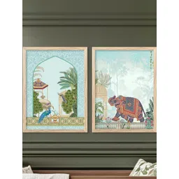 WALLLANE Brown Wood Wall Art-picture-24