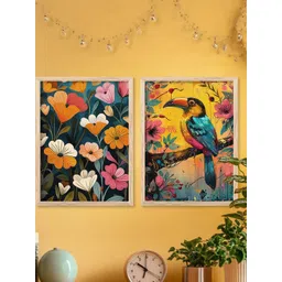 WALLLANE Brown Wood Wall Art-picture-20