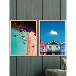 WALLLANE Brown Wood Wall Art-picture-35