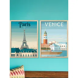 WALLLANE Brown Wood Wall Art-picture-39