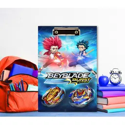 wallpaperroll Boys Vs Girl Beyblade Digital Reprint Clip Board Exam Pad (14x9.5 Inches)-picture-13