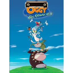wallpaperroll Oggy and Cockroaches Reprint Clip Board Exam Pad (14x9.5 Inches)-picture-22