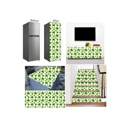 Wallpics Green & White Floral Printed Wallpaper image 4