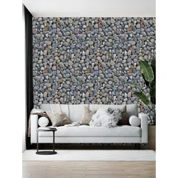 Wallpics Grey & Blue Printed Self-Adhesive Wall Sticker-picture-16