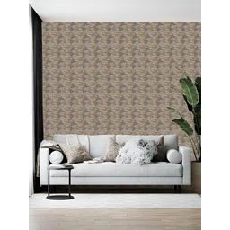 Wallpics Grey & Brown Printed Self Adhesive Wall Sticker-picture-19