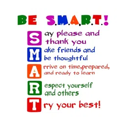 Wallstick Be Smart wallstickers-picture-21