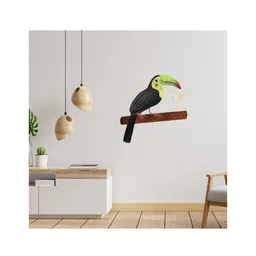 Wallstick Beautiful Bird Toucans Decorative Vinyl Wallsticker-picture-12