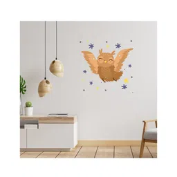 Wallstick Beautiful Owl Decorative Vinyl Wallsticker-picture-30
