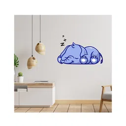 Wallstick Cute Elephant Sleeping Decorative Vinyl Wallsticker-picture-20