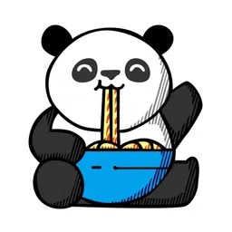 Wallstick Cute Panda wallstickers Vinyl-picture-14