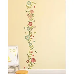 Wallstick ' Cute Wall Flowers' Wallsticker (Vinyl 120cm x 25 cm)-picture-11