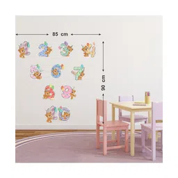 Wallstick Teddy With Numbers Wallsticker-picture-27