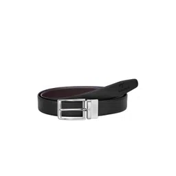 Walrus Men Black & Brown Solid Leather Reversible Belt-picture-22