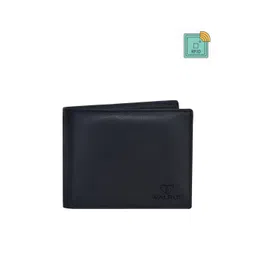 Walrus Men Navy Blue Textured Leather Two Fold Wallet-picture-27