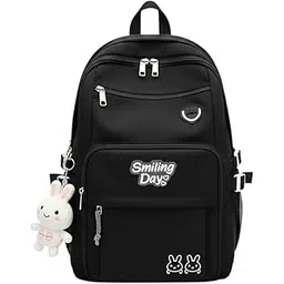 walson 30L Korean Laptop Backpack | Stylish Unisex Water-Resistant School, College & Office Bag | Fits 17-Inch Laptop | Lightweight Travel Backpack for Men & Women-picture-22