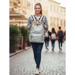 WALSON Women Graphic Waterproof Breathable Lightweight Laptop Backpack image 1