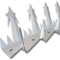 WALTZER INDIA Large Size Anti-Climbing Wall Spikes | GI Security Spikes 1.25m for Home & Industrial Safety - Pack of 20-picture-18