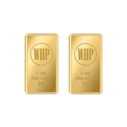 Waman Hari Pethe Jewellers Combo of 24k (999) 5gm & 2gm Yellow Gold Bar-picture-15