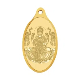 Waman Hari Pethe Jewellers Goddess Lakshmi 24k (999) 2gm Gold Coin cum Pendant-picture-26