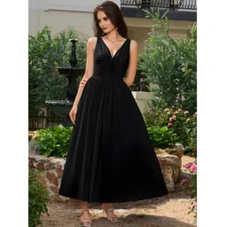 WANQUILA Women Fit & Flare Maxi Dress-picture-38