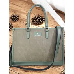 Warbler Women Striped Shopper Tote Bag-picture-17