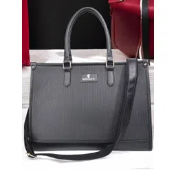 Warbler Women Striped Shopper Tote Bag-picture-24
