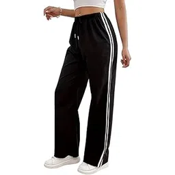 warcourt Solid Cotton Blend Women Sweatpants Athleisure Track Pant Joggers-picture-55