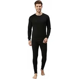 WarmFit Men’s Premium Thermal Set (Top + Bottom) | Ultra-Soft Winter Innerwear | Full Sleeve Thermal Top & Warm Bottoms-picture-22