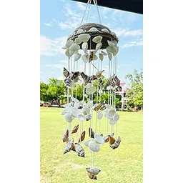 WARMINGO DE Wind Chime for Home Balcony & Garden | Vastu Feng Shui Wind Chime | Good Luck Gifting Item | Minimalist Asian-Inspired Style-picture-29