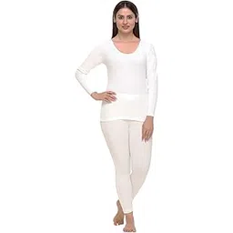 warmzone Women Winter Thermal Round Neck with Trackpant Set (601WCT Pack of 1)-picture-19