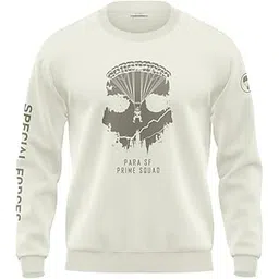 warriorworld Men's 100% Cotton Printed Sweatshirt | Special Theme | Stylish Winter Pullover | Tactical Streetwear-picture-34
