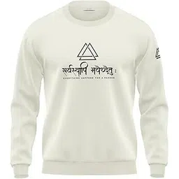 warriorworld Men's 100% Cotton Sweatshirt | Graphic Print Pullover | Spiritual Winter Wear for Men | Regular Fit Casual-picture-25
