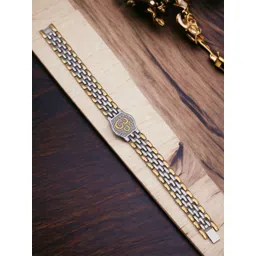 WATCHSTAR Unisex Enamelled Stainless Steel Silver-Plated Wraparound Bracelet-picture-11