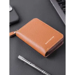WATCHSTAR Unisex Textured Leather Card Holder-picture-22