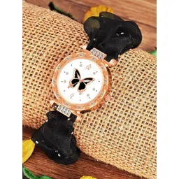 WATCHSTAR Women Embellished Dial & Straps Analogue Watch Zudi BlackWC-picture-20