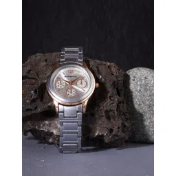 WATCHSTAR Women Round Dial & Bracelet Style Straps Analogue Watch - Lovely silver-picture-23