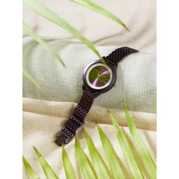 WATCHSTAR Women Stainless Steel Bracelet Style Straps Analogue Watch Laxi PurpleDL-picture-29