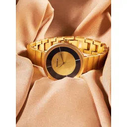 WATCHSTAR Women Stainless Steel Bracelet Style Straps Analogue Watch Mate Gold-picture-15