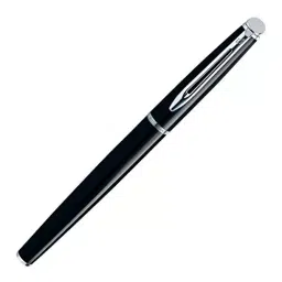 Waterman Hemisphere Chrome Trim Black Fountain Pen Mars Black Body Color, 9000017094-image-6