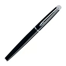 Waterman Hemisphere Chrome Trim Black Roller Ball Pen Mars Black Body Color, 9000017096-image-5