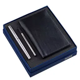 Waterman Hemisphere Chrome Trim Blue Roller Ball Pen Silver Body Color, 9000030234-image-10