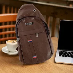 Waterproof Anti Theft Cross-Body Fanny Pack Waist Bag, Shoulder Bags Chest Men Casual Fashion USB Charging Earphone Hook Sling Travel Bag (1 Pc) Designed for Daily use image 2