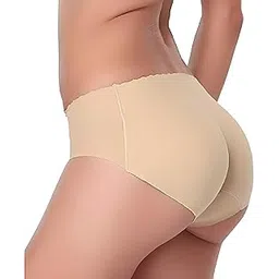 wave fashion Women's Shapewear Padded Butt Lifter Brief | Body Shaper Control Panty with Soft Stretch Fabric-picture-10