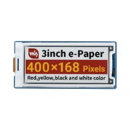 Waveshare 3inch E-Paper Display Module (G), 400×168, Red/Yellow/Black/White-picture-23