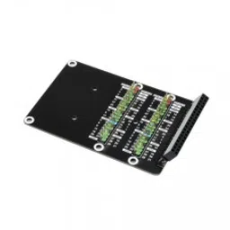 Waveshare Raspberry Pi 400 GPIO Header Adapter, 2x 40PIN Header Expansion, Leaning Version-picture-32