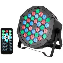 wbd DJ Party Light 36 LED PAR RGB Strobe with Auto/Sound Modes – Stage Disco Light Single Disco Ball-picture-21