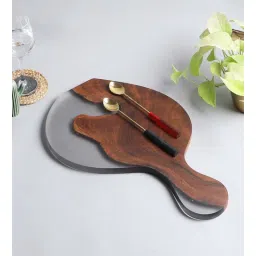 we wood Transparent Grey Wood Handcrafted Cheeseboard-picture-12